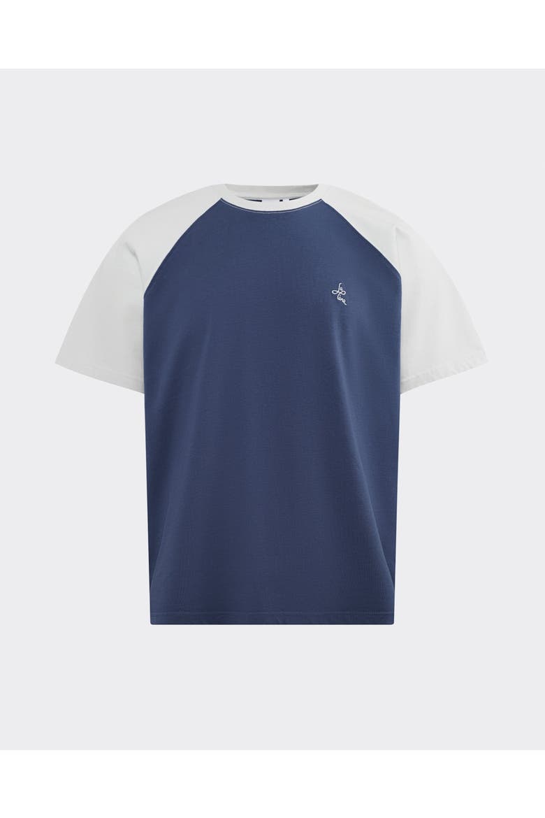 Raglan Tee, Main, color, Ice & Dark Blue