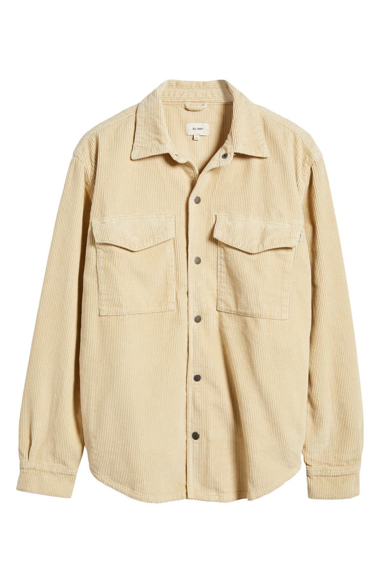 DL1961 Hudson & Perry Corduroy Snap-Up Shirt, Main, color, 