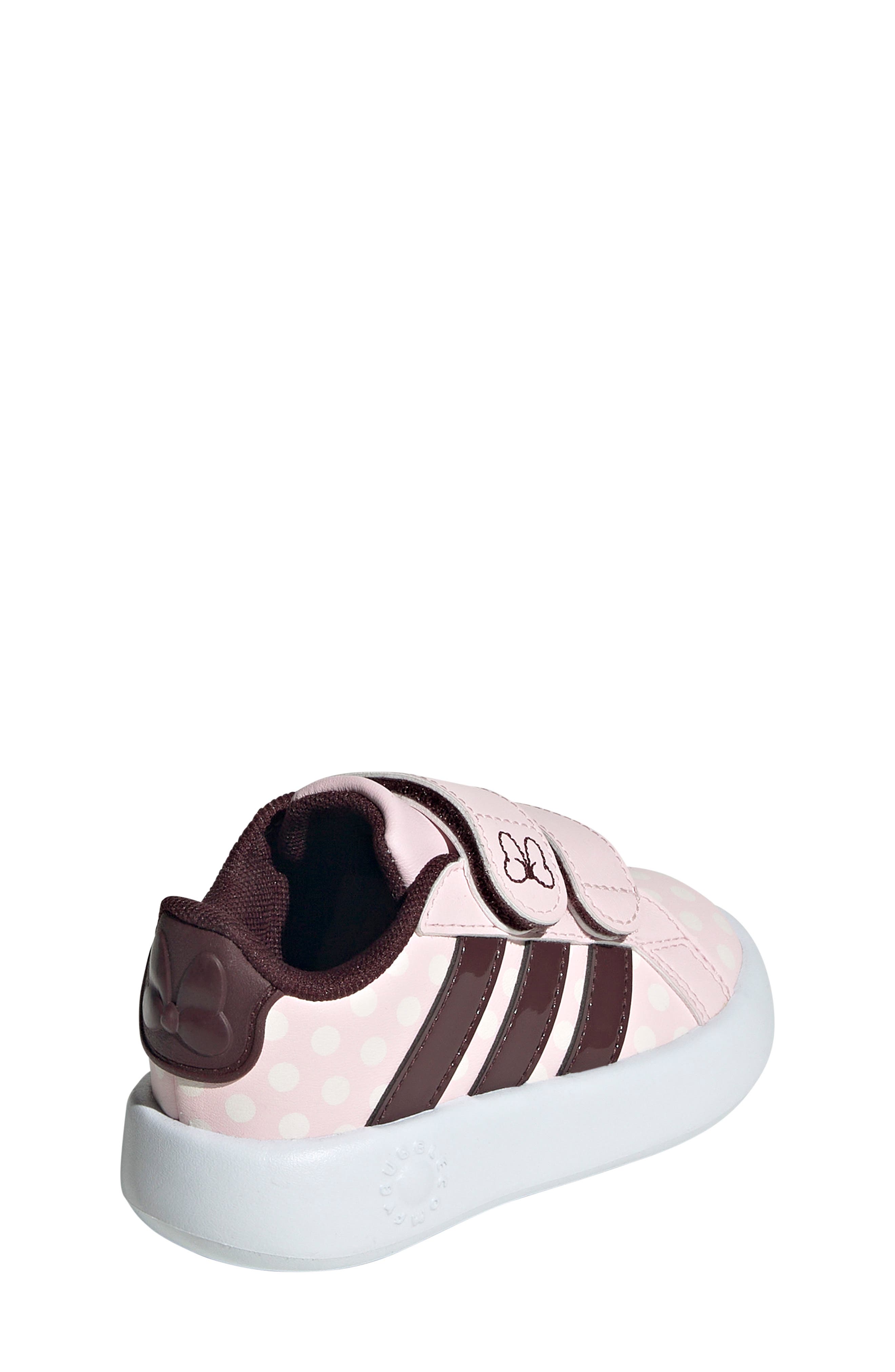 adidas Kids' Grand Court Sneaker, Alternate, color, Pink/ Ruby/ White