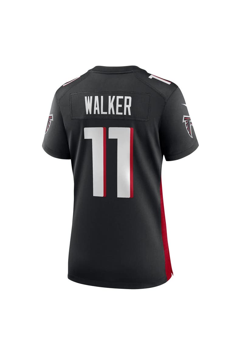 Women's Nike Jalon Walker  Black Atlanta Falcons Team Game Jersey, Alternate, color, Black