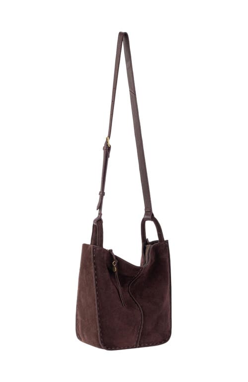 The Sak Los Feliz Crossbody Leather Bag In Brown