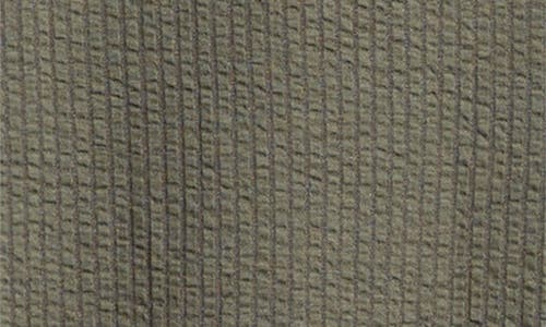 Robert Barakett Manny Short Sleeve Knit Button-up Shirt In Dark Olive