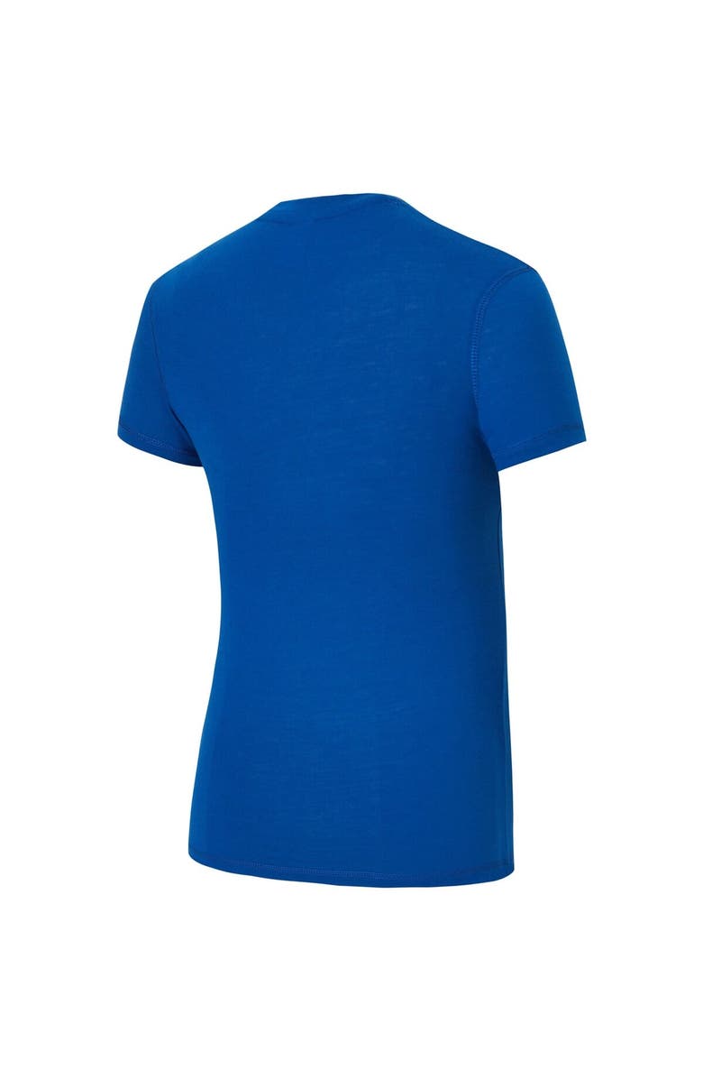 CONCEPTS SPORT Women's Concepts Sport Royal/Red New York Giants Avondale T-Shirt & Pants Flannel PJ Set, Alternate, color, Royal