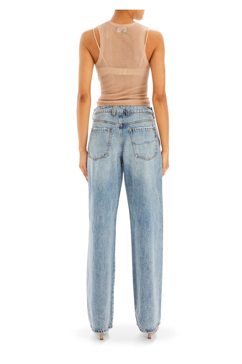 Cyrus Mid Rise Boyfriend Jean, Alternate, color, Tidal