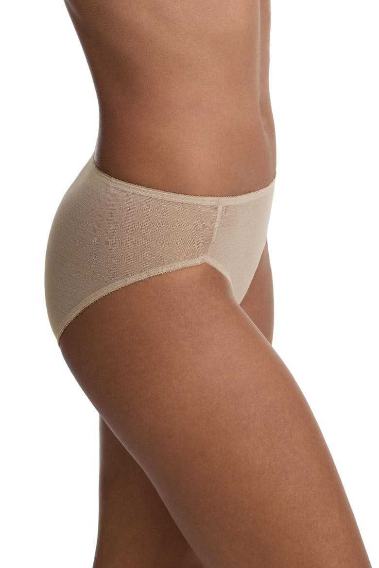 Jolie Sheer Lace French Cut Brief, Alternate, color, Nylon