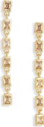 ARGENTO VIVO Linear CZ Drop Earrings