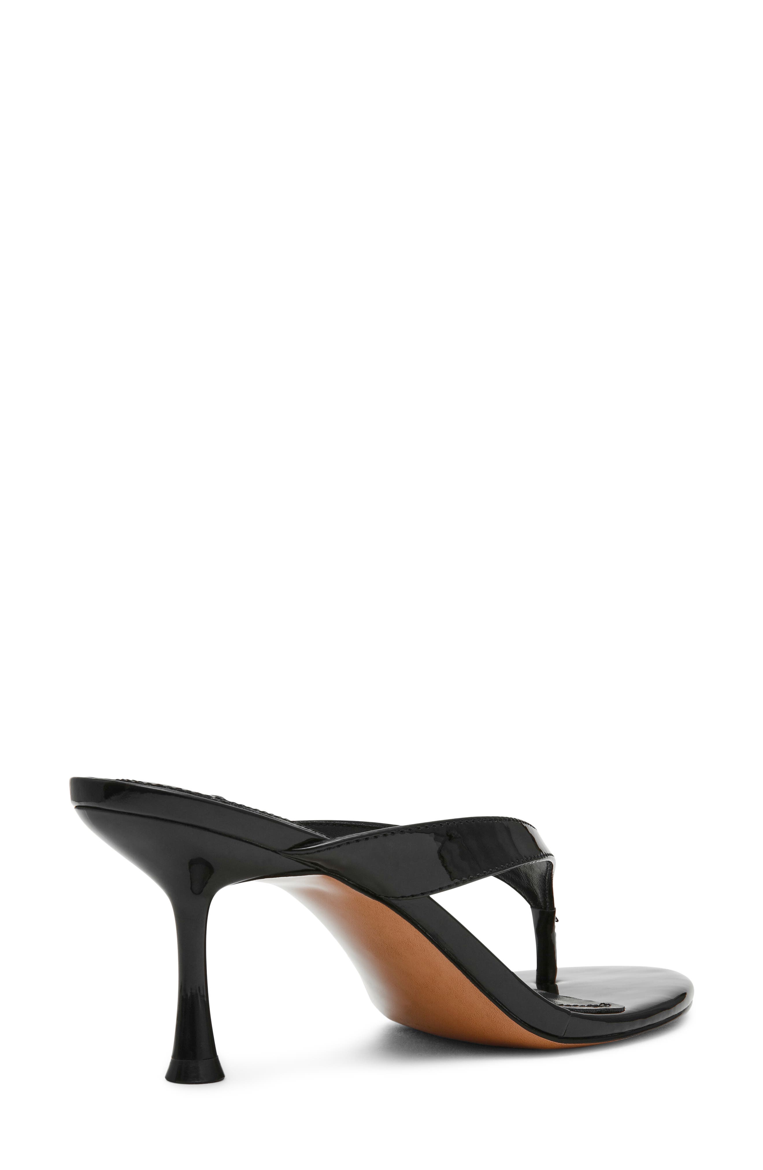 Steve Madden Faroh Flip Flop, Alternate, color, Black Patent