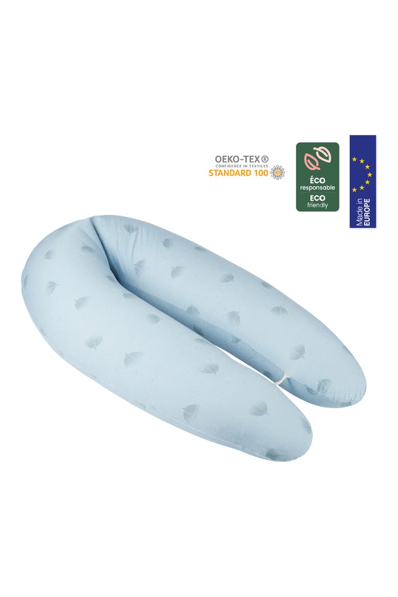 B.Love Full Body Support Maternity/Nursing Pillow, Alternate, color, WIND BLUE