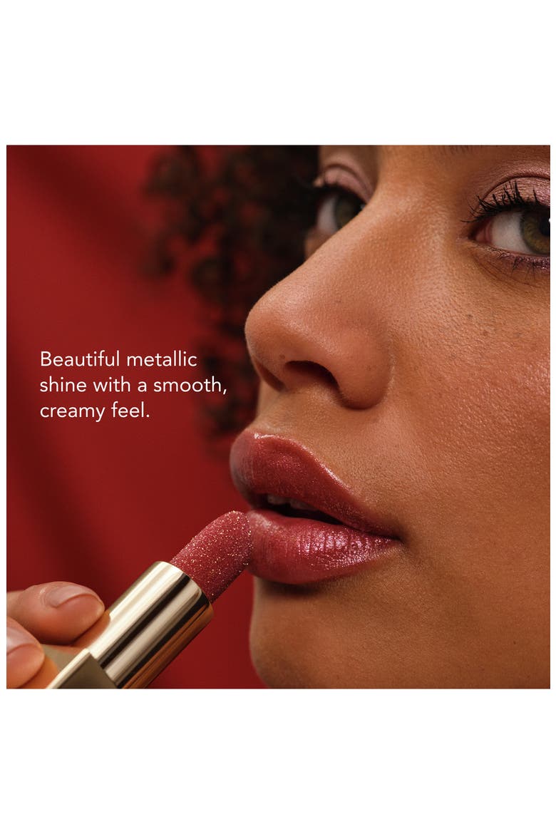 Lip Cristal Metallic Shimmer Creamy Lipstick, Alternate, color, ROSE QUARTZ