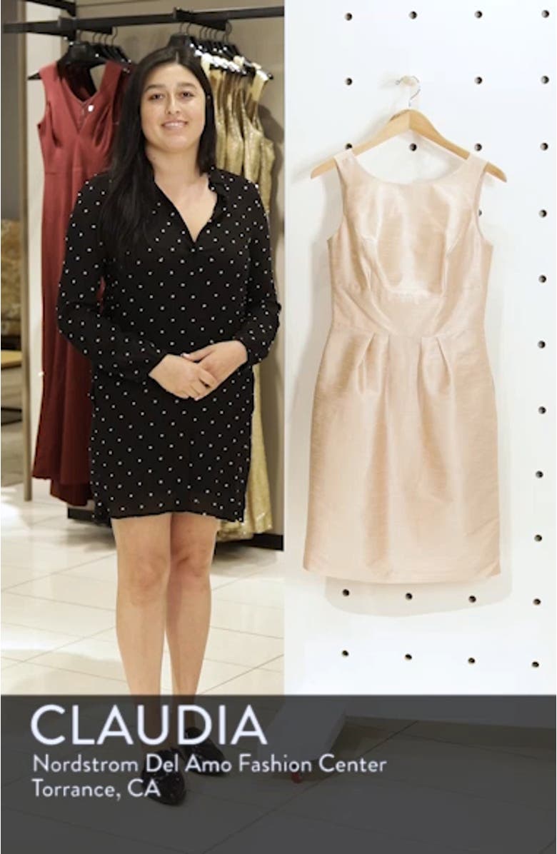 Dupioni Cocktail Dress, sales video thumbnail