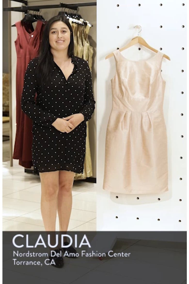 Dupioni Cocktail Dress video