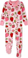 BUTTERBLU Cruz One-Piece Organic Cotton Footie Pajamas