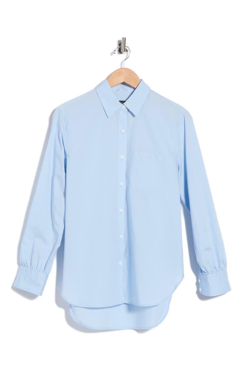 Max Button Front Shirt, Main, color, CLS BLUE