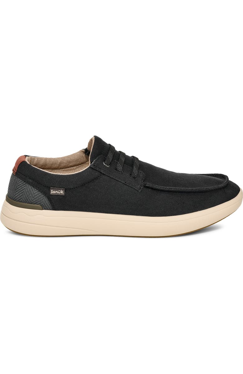 Sanuk Mason Slip-On Sneaker, Alternate, color, Black