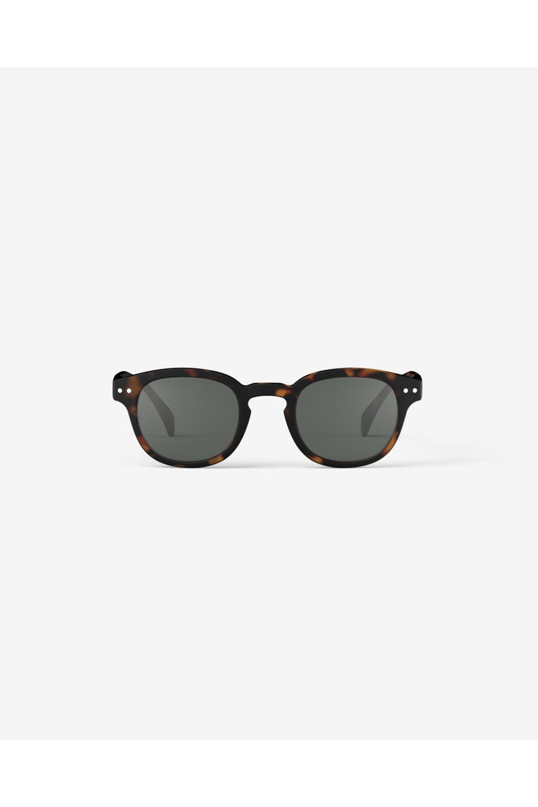 #C 49mm Square Reading Sunglasses, Main, color, Tortoise