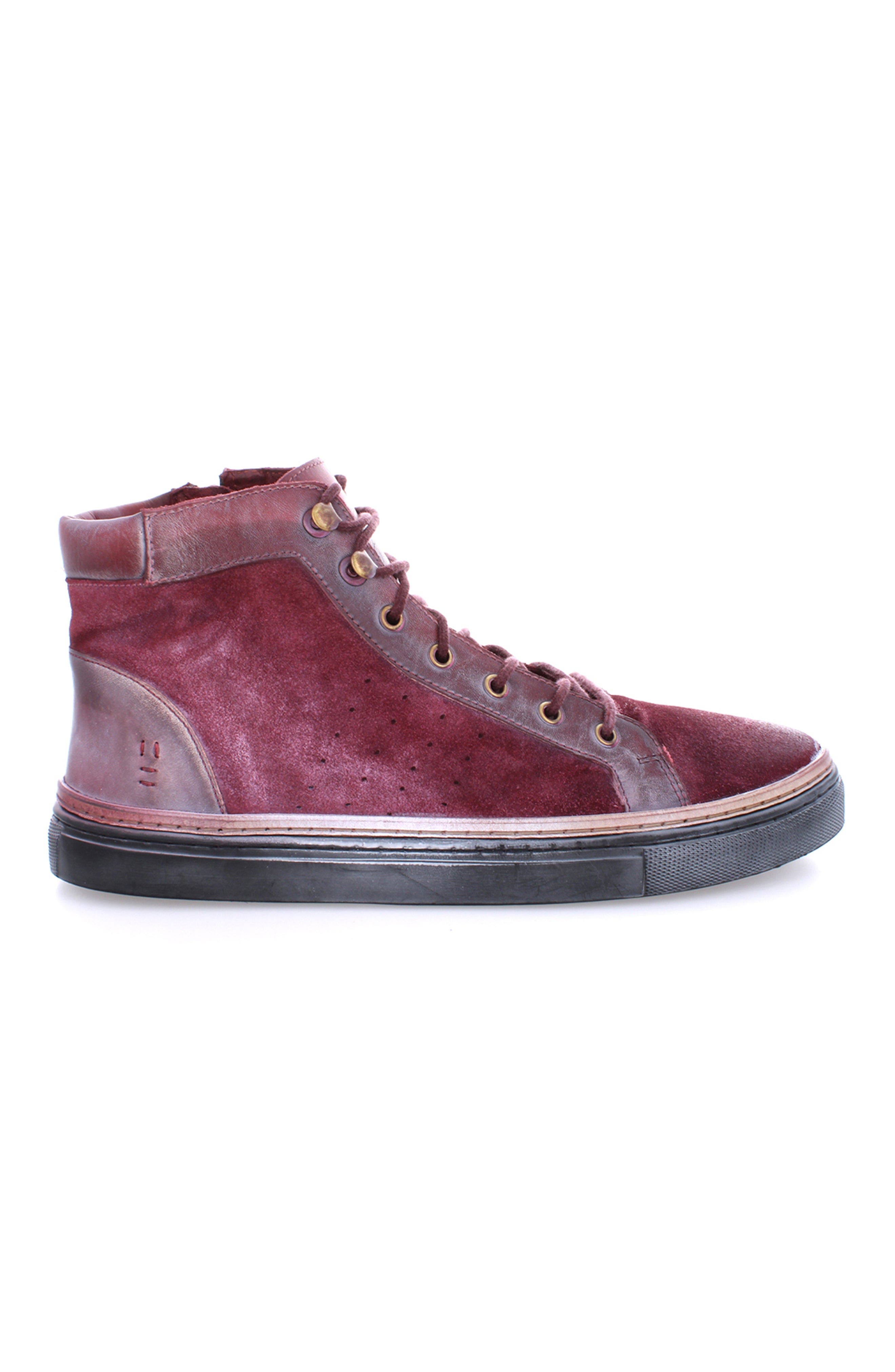 ROAN Mac II Sneaker, Alternate, color, Bordo