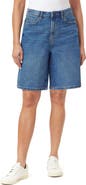 Kensie Bermuda Denim Shorts
