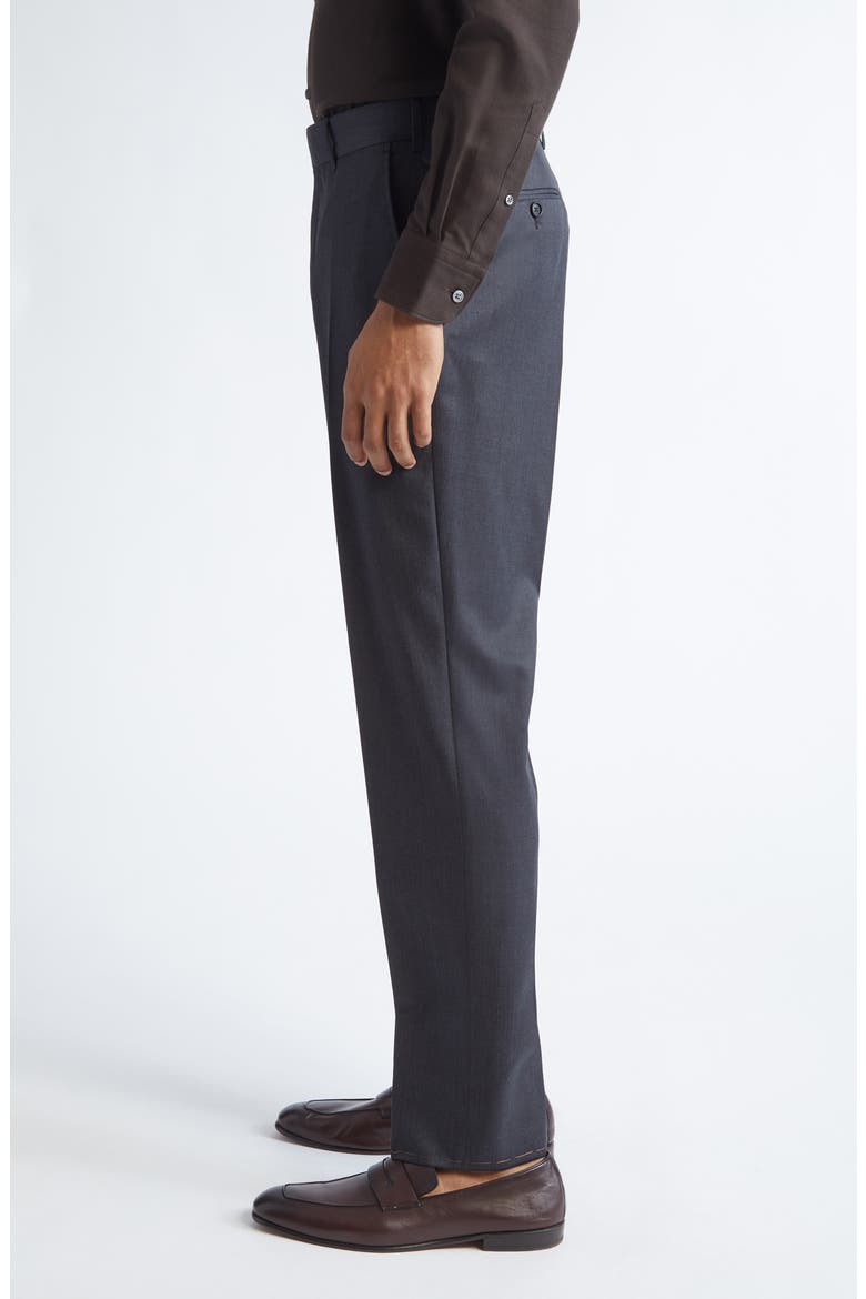 Centoventimila Wool Trousers, Alternate, color, DARK GREY