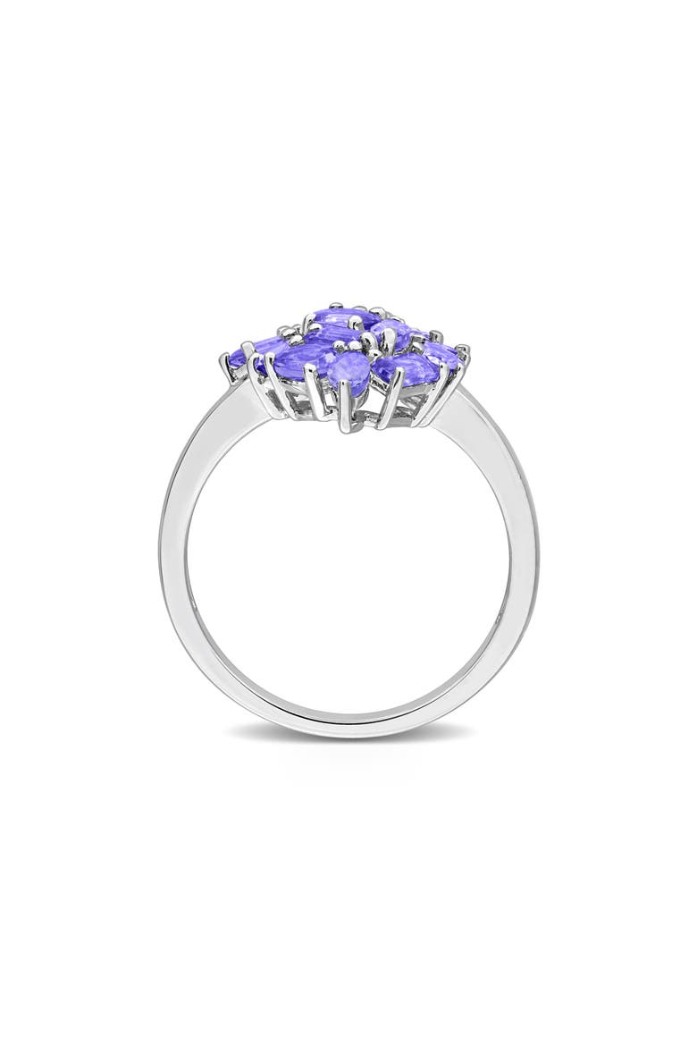 Multi-Shaped Tanzanite Statement Ring, Alternate, color, PURPLE