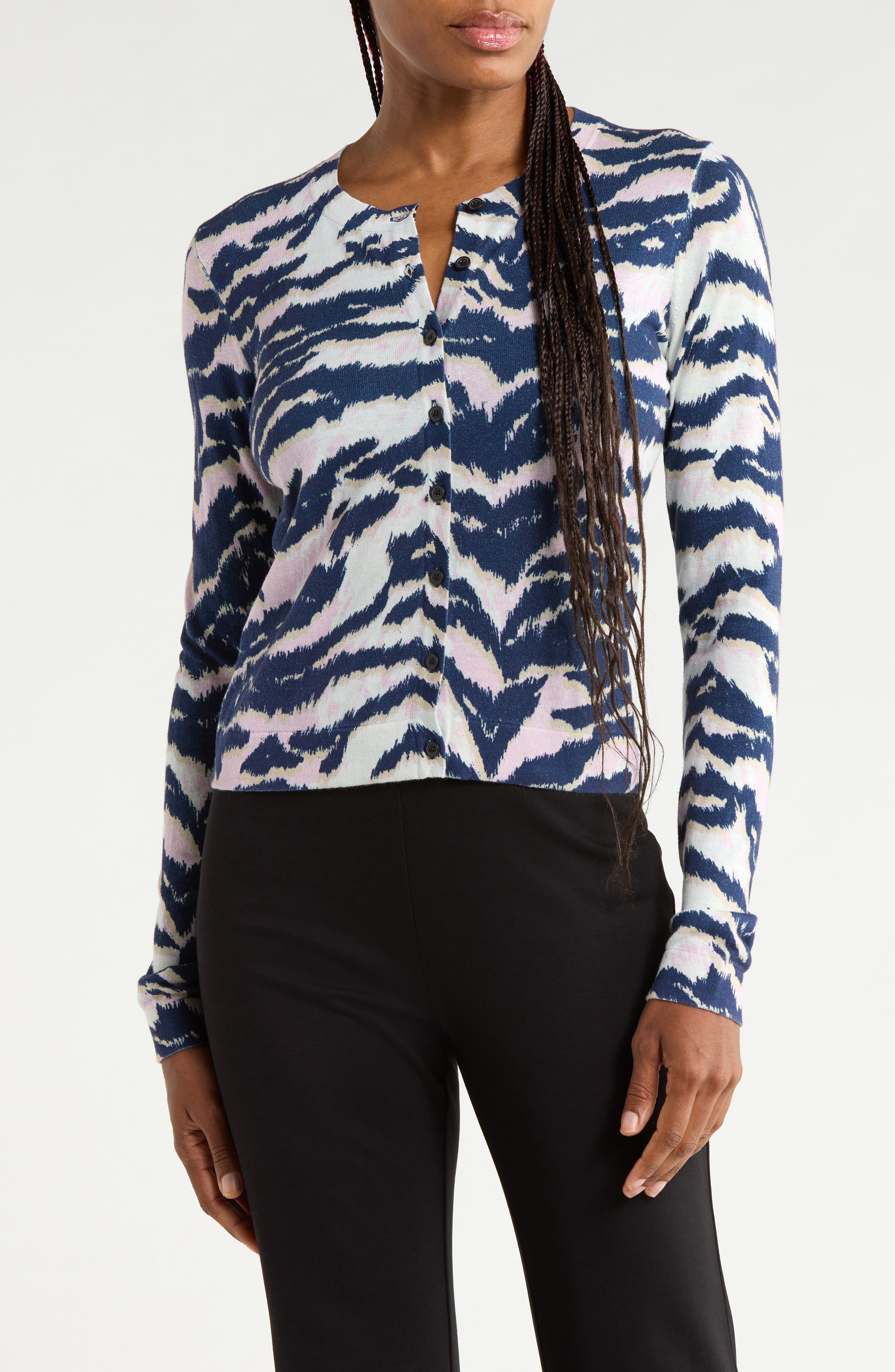 Roma Cotton and Silk Cardigan