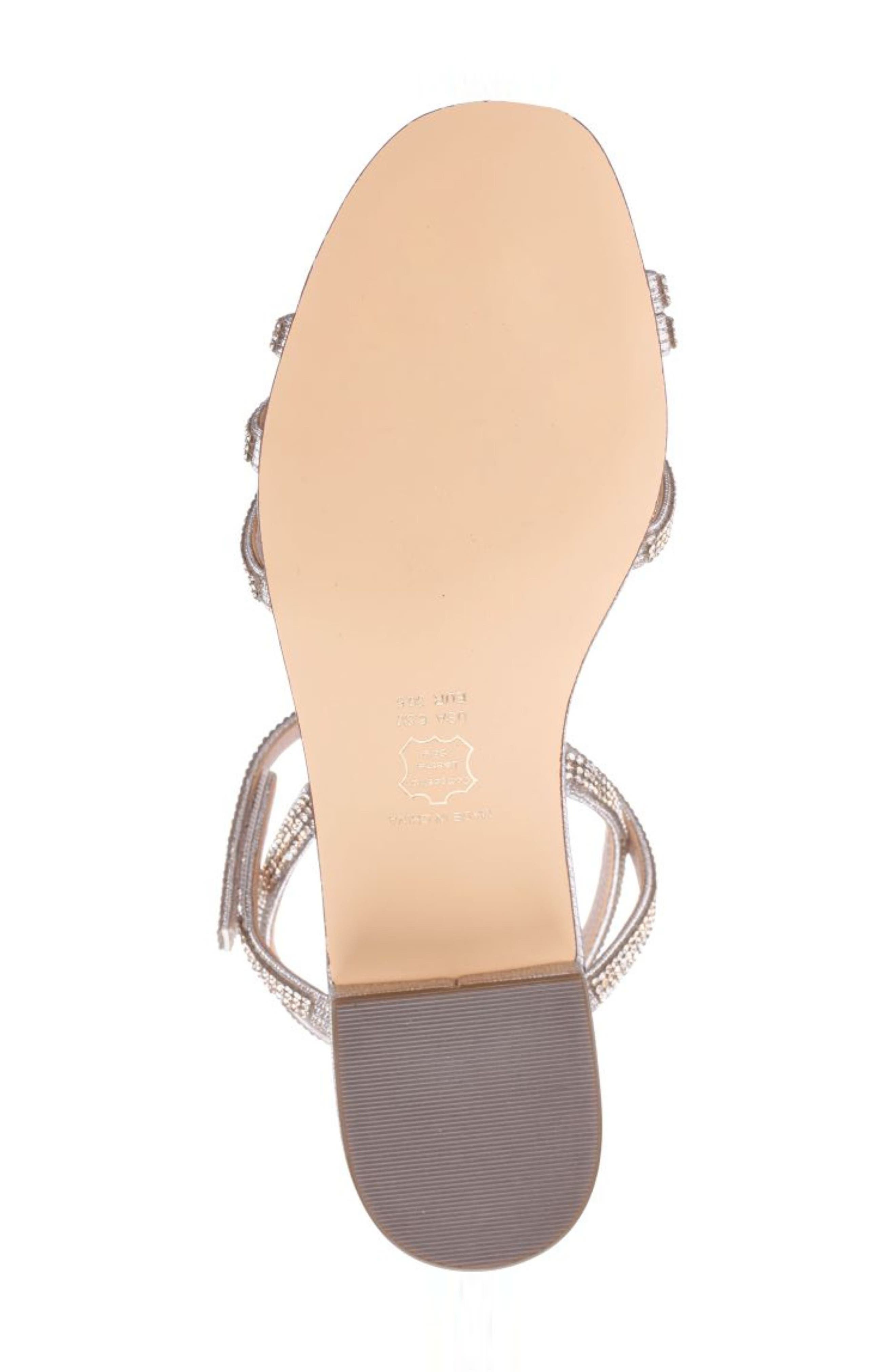 Nina Sonja Slingback Sandal, Alternate, color, Silver