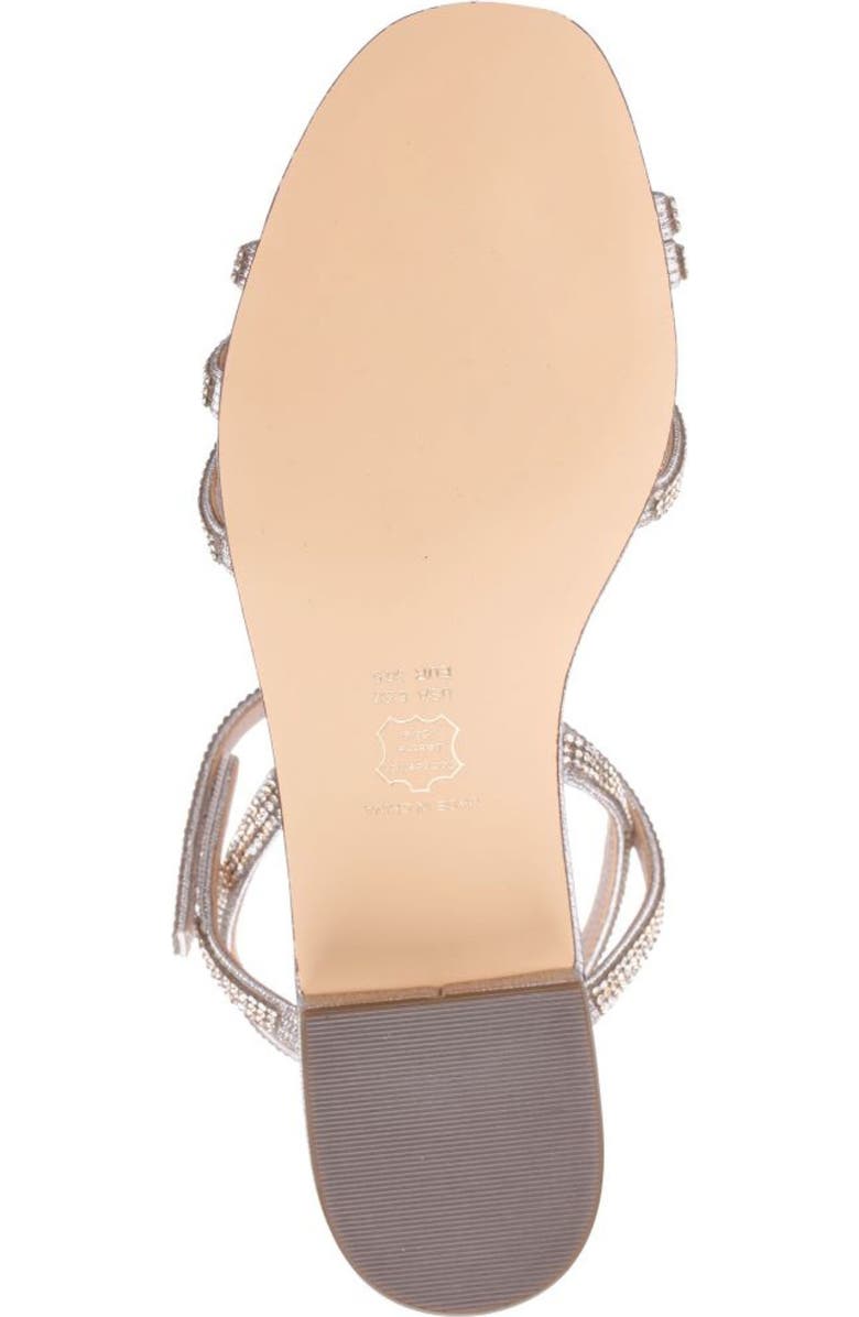 Nina Sonja Slingback Sandal, Alternate, color, Silver