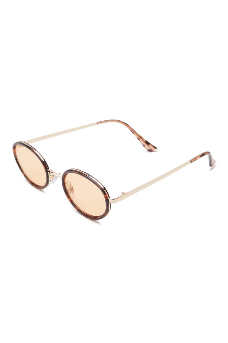 Oval Sunglasses, Alternate, color, GOLD- YELLOW