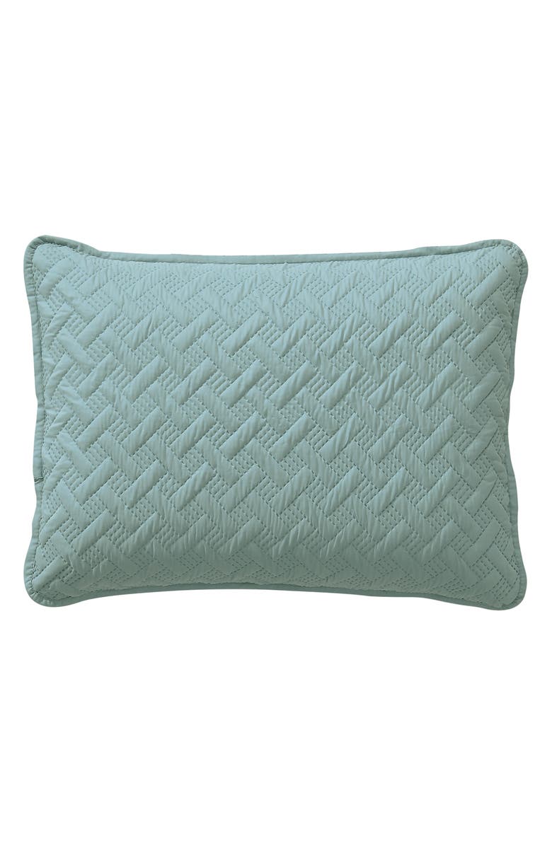 VCNY HOME Nina Embossed Basketweave Quilt Set - Full/Queen, Alternate, color, Blue