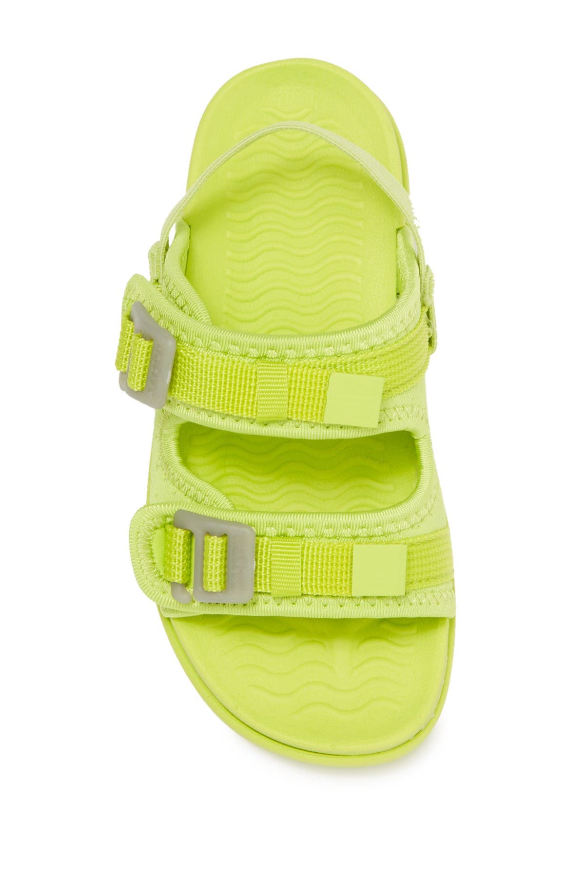 Davis Water Friendly Sandal, Alternate, color, CHARTREUSE GREEN