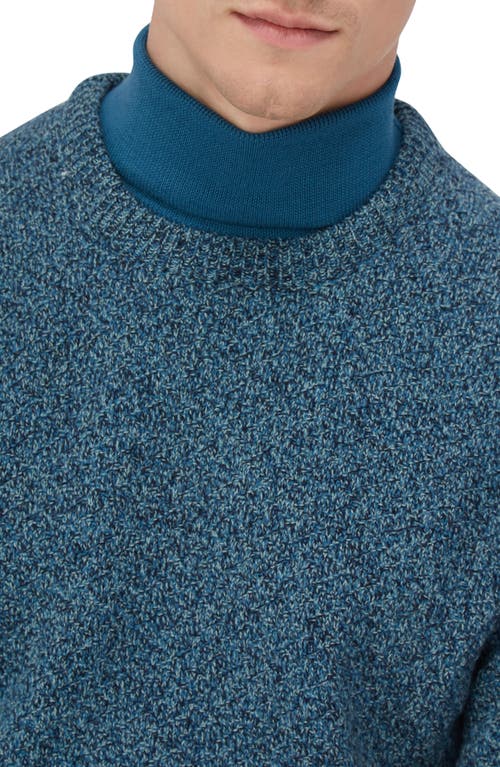Bugatchi Men's Wool Crewneck Sweater In Teal