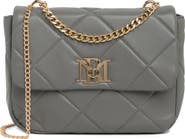 Badgley Mischka Collection Large Quilted Crossbody Bag