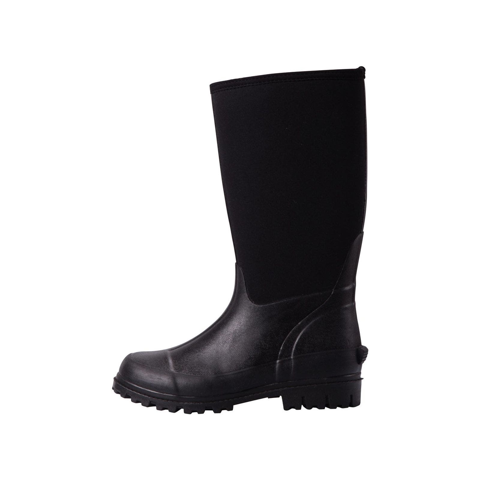 Mucker Neoprene Calf Boots, Alternate, color, Black
