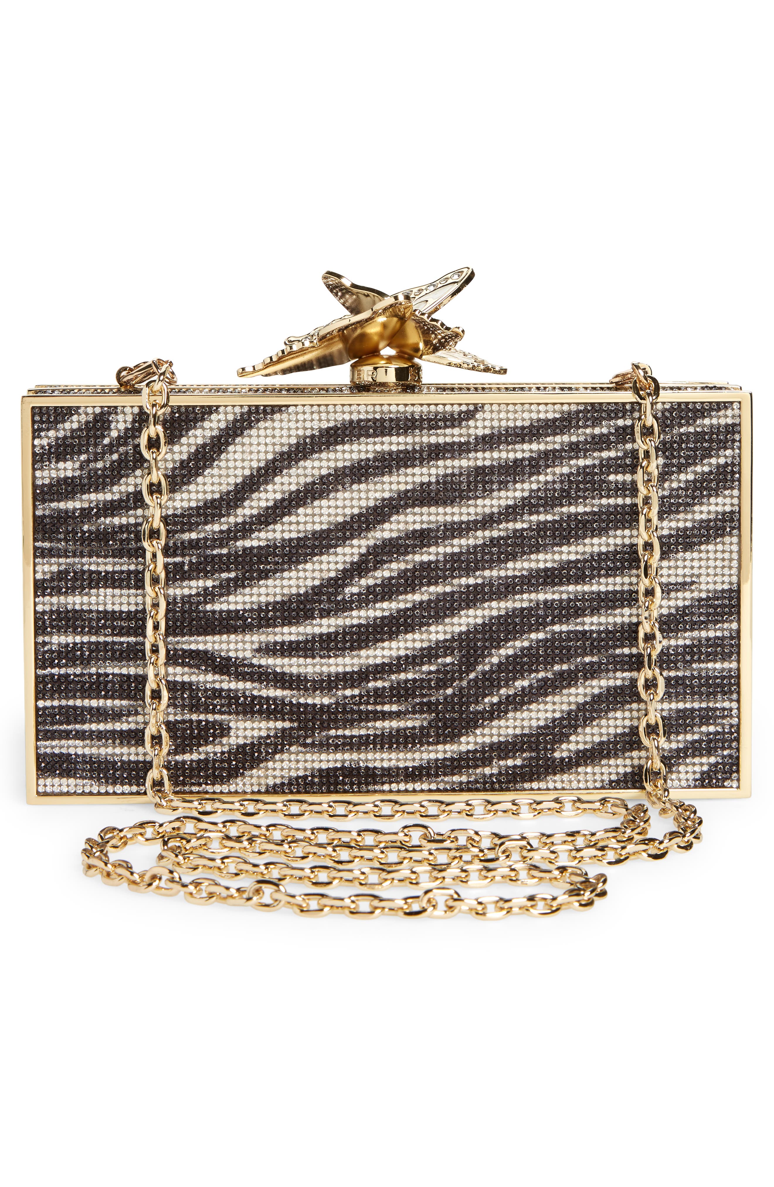 SOPHIA WEBSTER Clara Crystal Box Clutch, Alternate, color, 