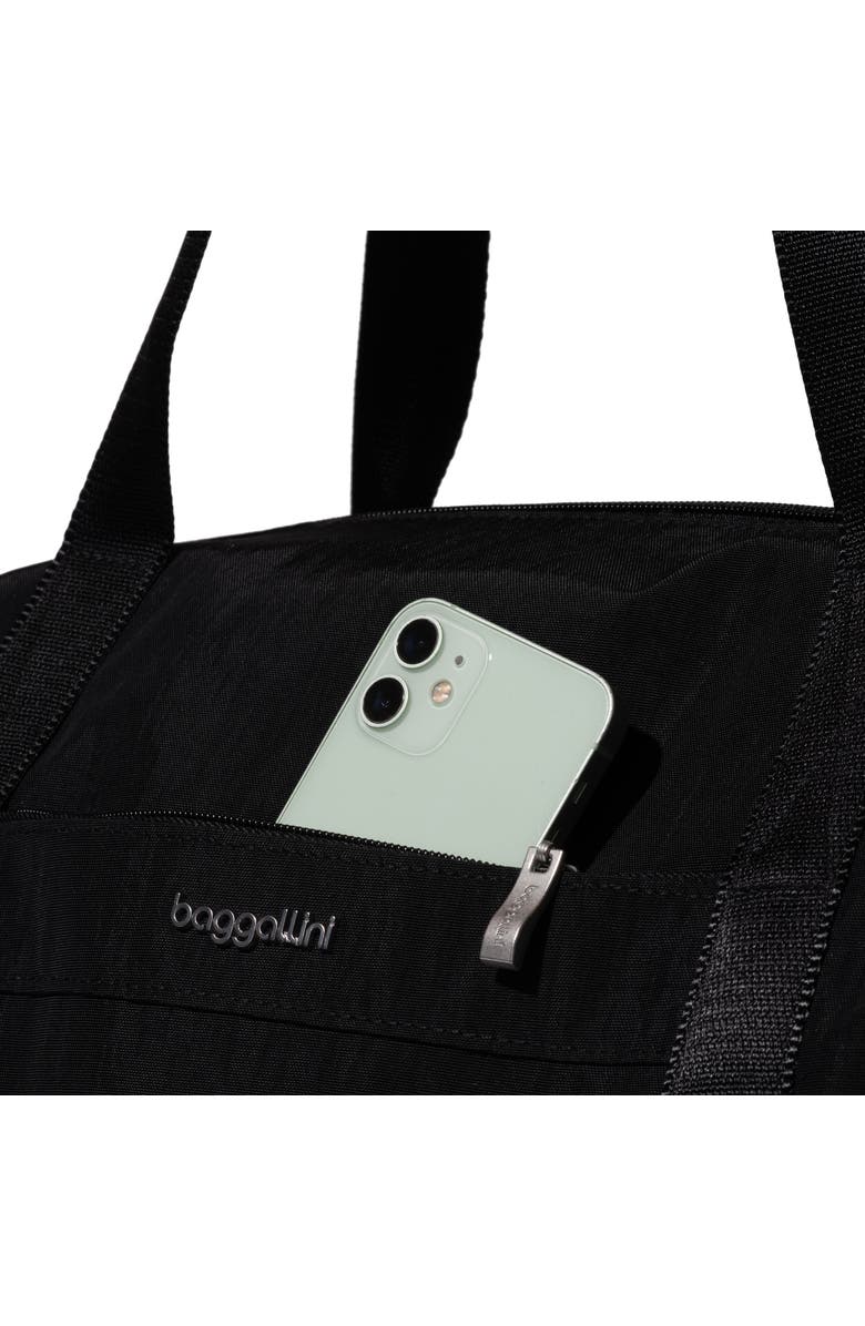 BAGGALLINI All Day Large Duffel Weekender Bag, Alternate, color, Black