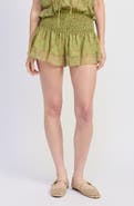 JACQUIE THE LABEL Jenny Smocked Shorts