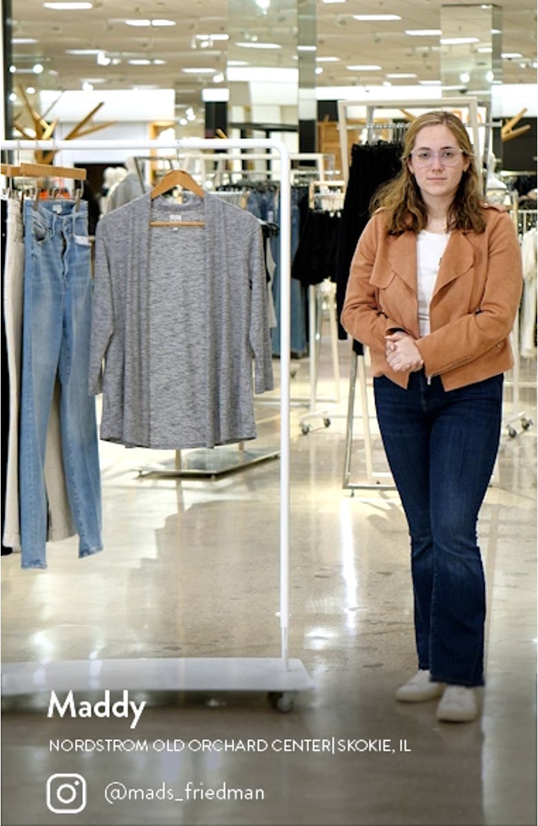 Drapey Rib Cardigan, sales video thumbnail