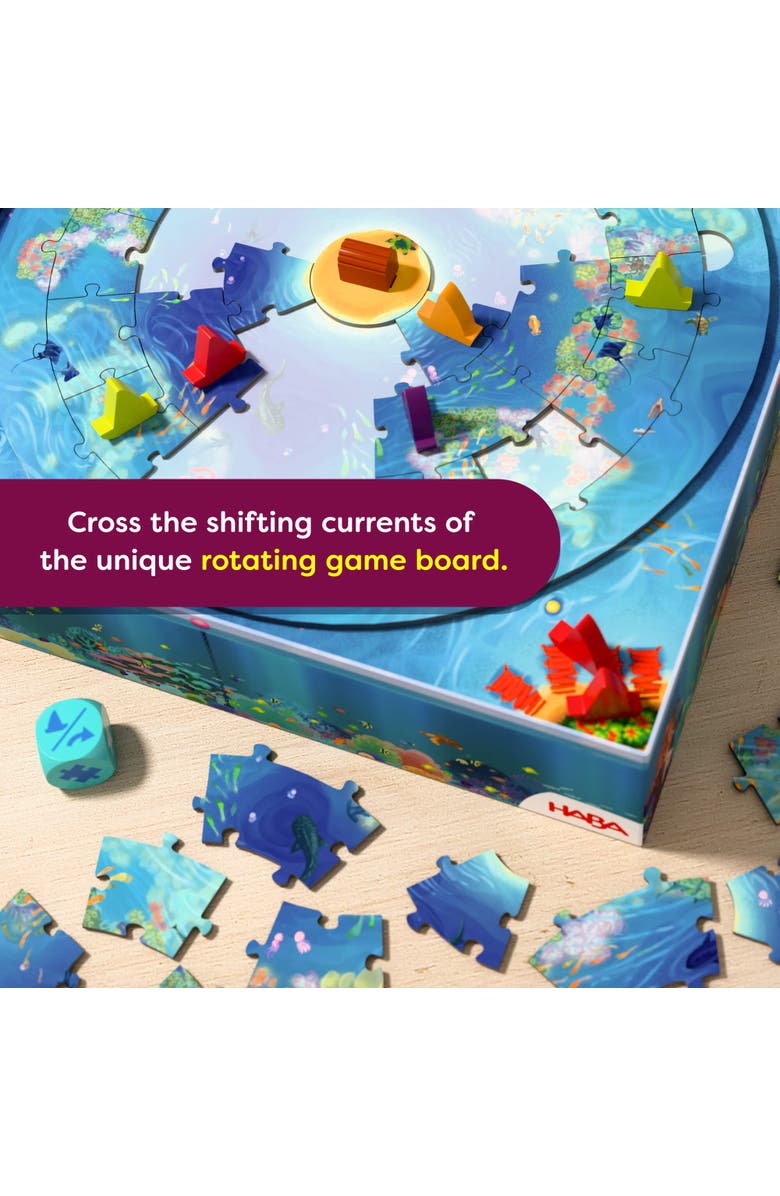 HABA Game Meets Puzzle - Ocean Twist, Kids Board Game, Alternate, color, Blue Multi