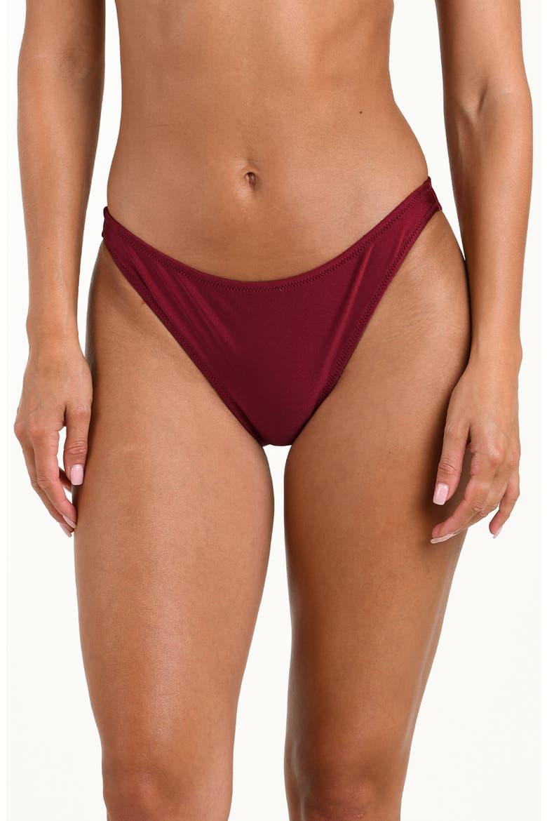 Jean Bikini Bottoms, Main, color, BLACK CHERRY