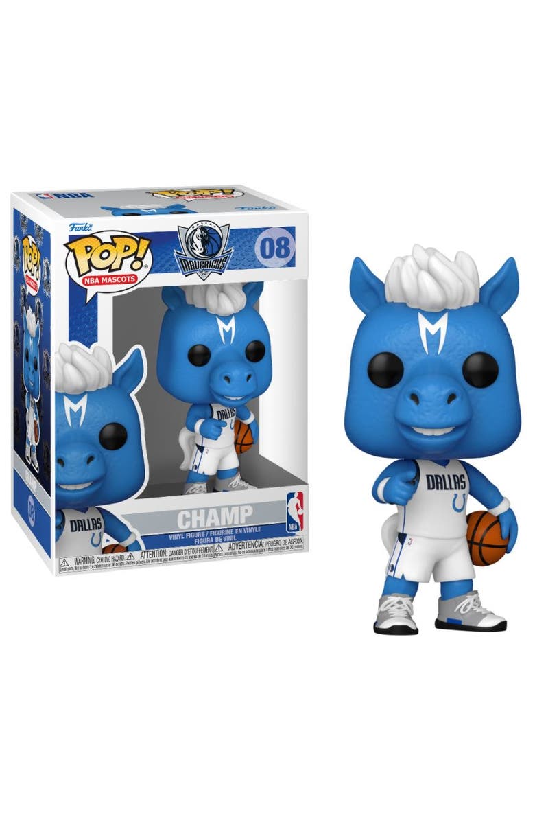 Funko Champ (Dallas Mavericks) Funko Pop! NBA Mascots, Main, color, Blue