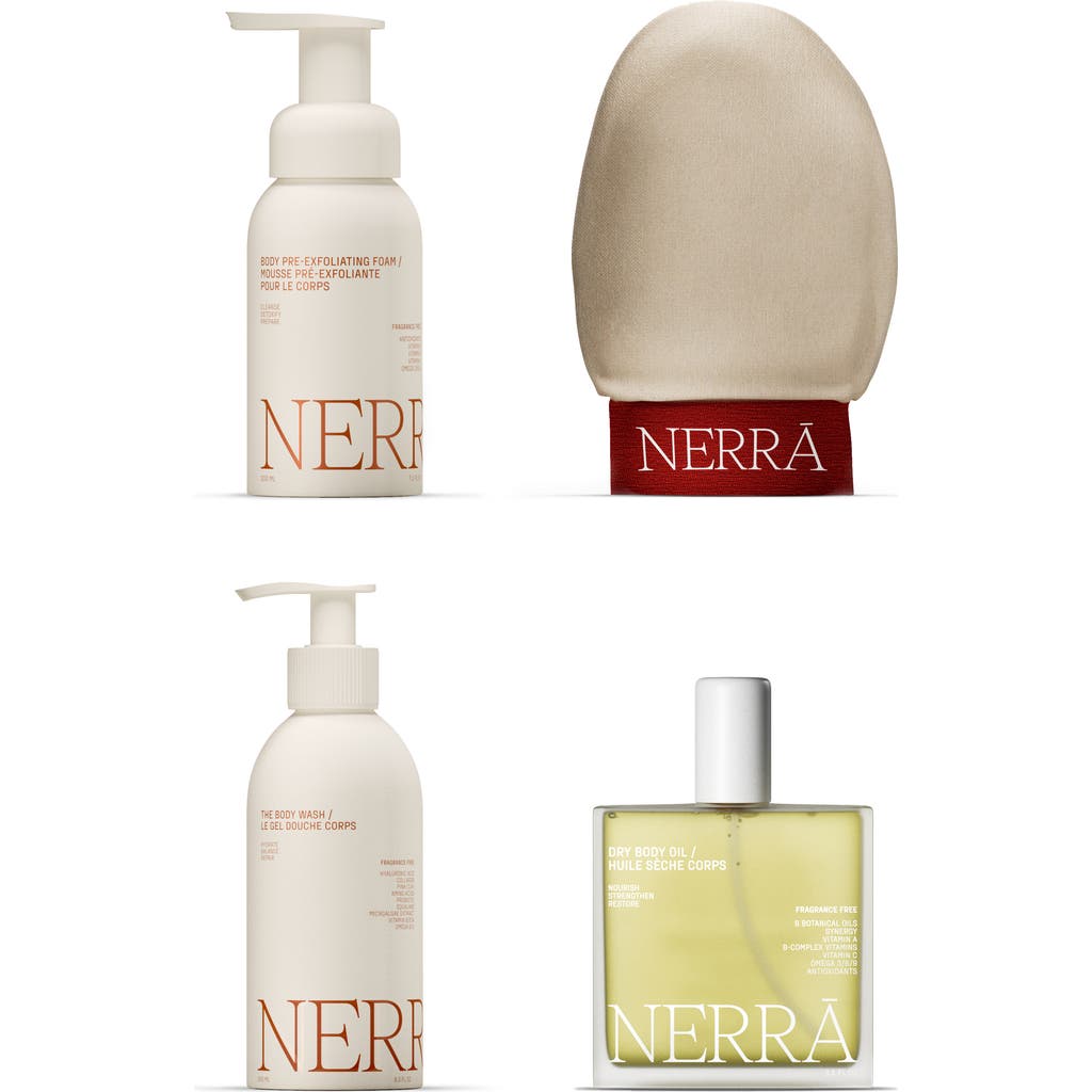 Nerra Nerrā The Bathhouse Ritual Set- Fragrance-free (nordstrom Exclusive) $162 Value In No Color