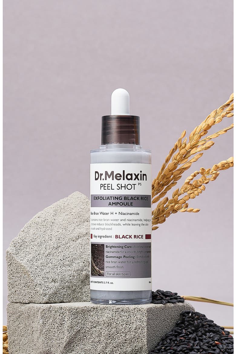 Peel Shot Exfoliating Black Rice Ampoule, Alternate, color, NO COLOR