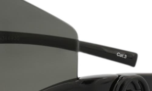 Gucci 99mm Shield Sunglasses In Black