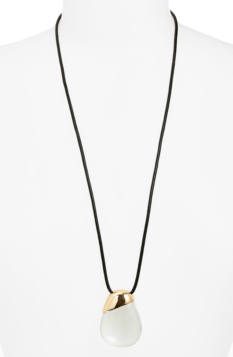 Open Edit Cord Pendant Necklace, Alternate, color,