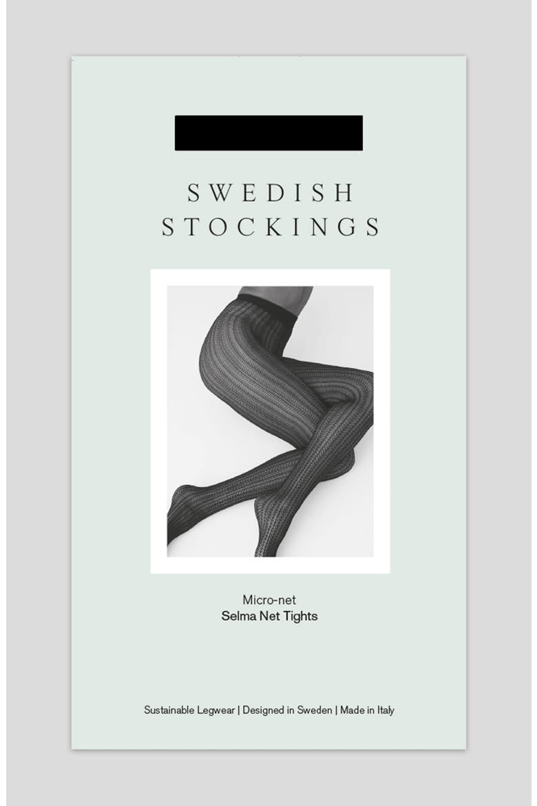 Semla Fishnet Tights, Alternate, color, BLACK