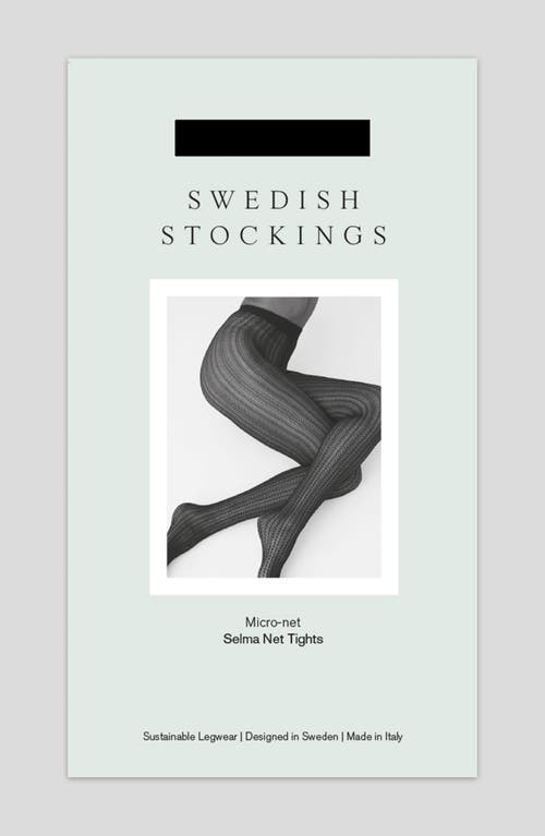 Swedish Stockings Semla Fishnet Tights In Black