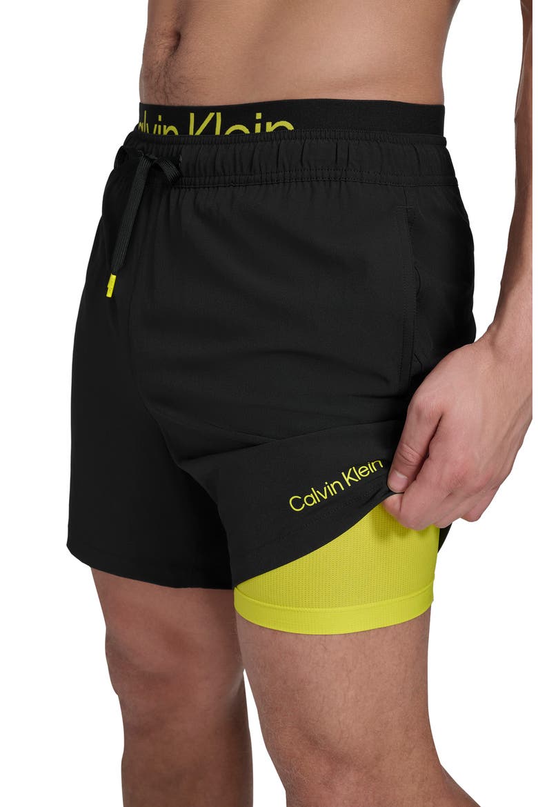 Swim Trunks, Alternate, color, BLACK