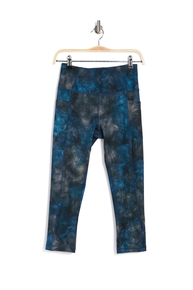 Vanessa Capri Leggings, Alternate, color, STORM