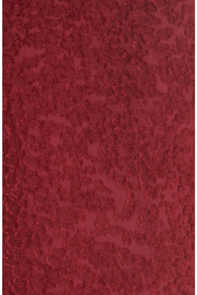 Collier Jacquard Top, Alternate, color, DEEP BERRY