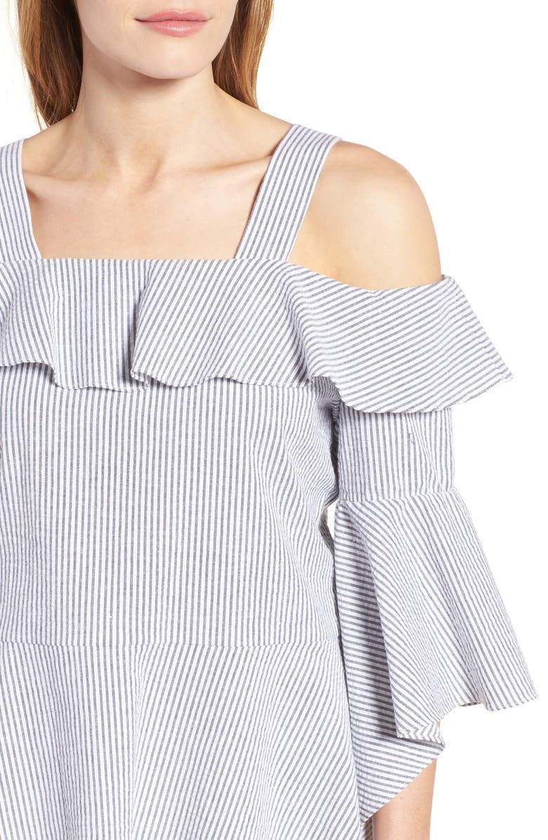 Halogen<sup>®</sup> Off the Shoulder Peplum Top, Alternate, color, 