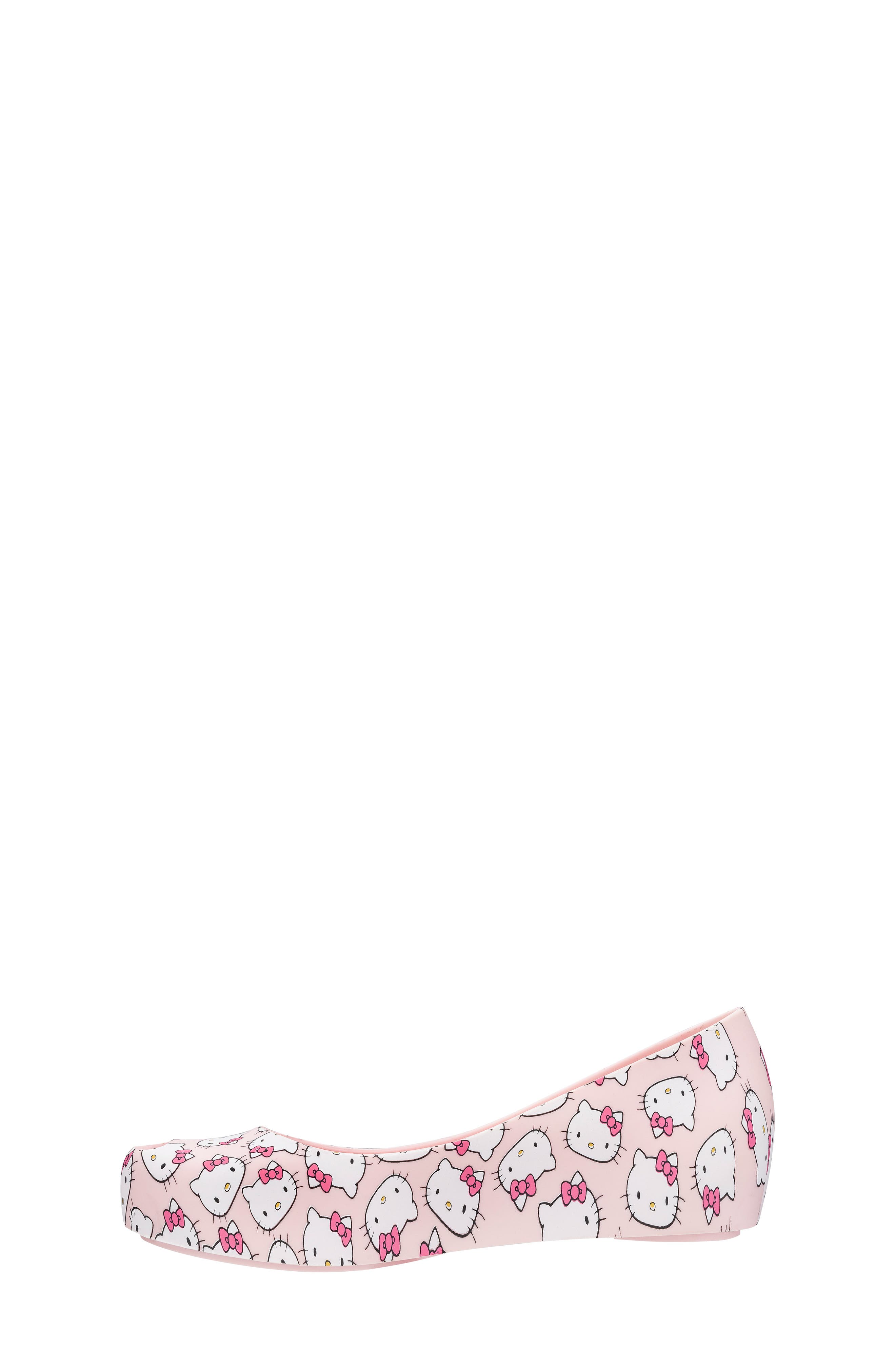 x Hello Kitty Ultragirl Flat, Alternate, color, PINK